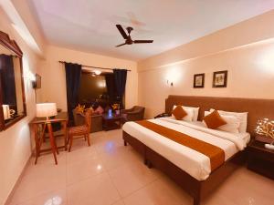 Sagar Resort - Best Selling Hotel near Mall Road Manali客房内的一张或多张床位