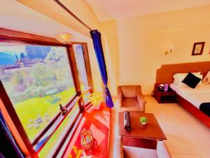 Sagar Resort - Best Selling Hotel near Mall Road Manali客房内的一张或多张床位