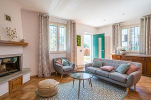 Χώρος καθιστικού στο GuestHost - Comfortable Apartment Lake Como