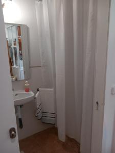Koupelna v ubytování habitacion compartida con anfitrión