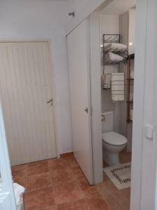 Koupelna v ubytování habitacion compartida con anfitrión