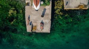 الضيوف المقيمون في Studio Scala in a seaside house