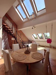 Posezení v ubytování Belvárosi kikapcs!