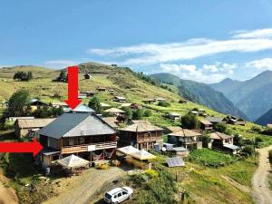 Paesaggio naturale nelle vicinanze dell'ostello