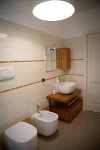 Koupelna v ubytování B&B La Milanese