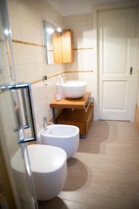 Koupelna v ubytování B&B La Milanese