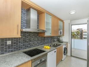 Η κουζίνα ή μικρή κουζίνα στο Apartment Aquaria-6 by Interhome