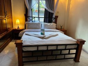Katil atau katil-katil dalam bilik di Wakawaka Hostel Arusha