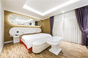 Koupelna v ubytování Hotel Zara Gwangju Cheomdan