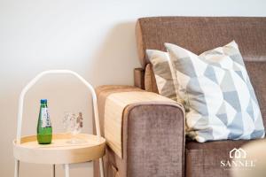 Voodi või voodid majutusasutuse Apartament Sands z dostępem do basenów,saun,jacuzzi - Pinea Apartments Pobierowo-SANNEL Apartments for rent toas +56 fotot