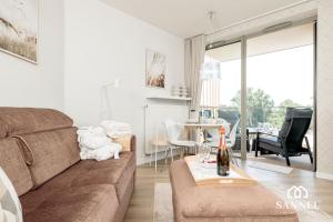 Istumisnurk majutusasutuses Apartament Sands z dostępem do basenów,saun,jacuzzi - Pinea Apartments Pobierowo-SANNEL Apartments for rent