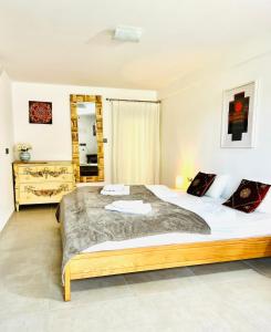 Postel nebo postele na pokoji v ubytování Private Village Resort