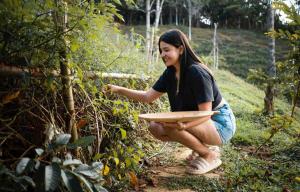 Clientes alojados en Private cabin with mountains view