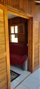 Postel nebo postele na pokoji v ubytování Casa de praia em garopaba sc