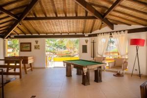 Τραπέζι μπιλιάρδου στο Pousada João Fernandes
