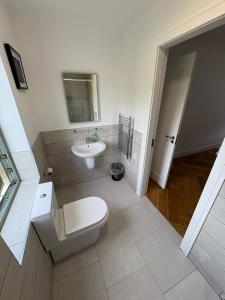 Koupelna v ubytování Lavarna House