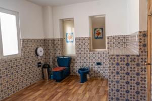 Koupelna v ubytování Nomad Hostel