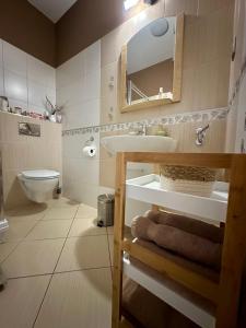 Koupelna v ubytování Apartmán Ranč