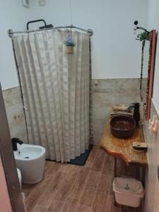 Kúpeľňa v ubytovaní Lughera b&b
