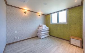 Soleiview Spa Pension and Resort客房内的一张或多张床位
