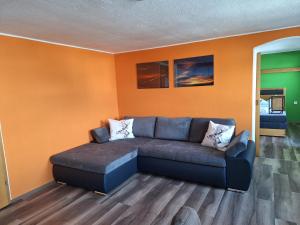 Posezení v ubytování Ferienwohnung Weissacher