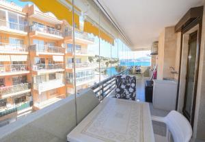 Balkon lub taras w obiekcie Calpe place