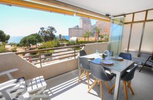 Balkon lub taras w obiekcie Calpe place