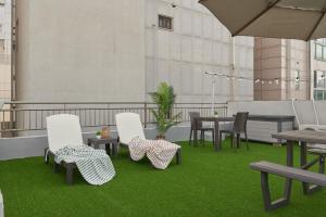 Dawoo House 2 in Hongdae休息區
