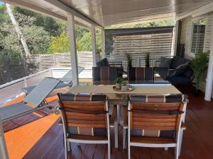 Balkón alebo terasa v ubytovaní ESTRADA mobile home