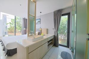 Koupelna v ubytování Nguyen Le Villa Long Hải