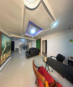 Posezení v ubytování Hostal Viva Mar