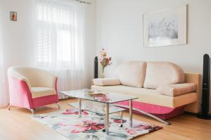 Posezení v ubytování Apartamenty Optimal
