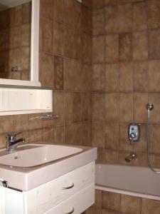 Koupelna v ubytování Appartement Weigl