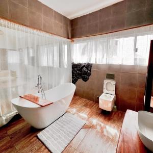 Koupelna v ubytování AVISTA Beach Resort Lekki Lagos