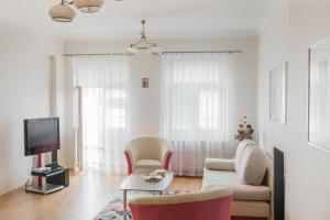 Posezení v ubytování Apartamenty Optimal