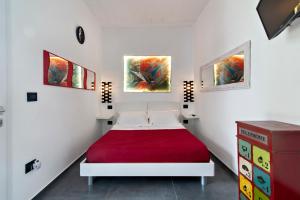 Postel nebo postele na pokoji v ubytování Bed & Blues