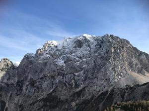 山景或在旅舍看到的山景