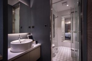 Koupelna v ubytování Yi Su Hotel-Taipei Ningxia