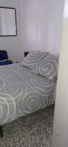 Postel nebo postele na pokoji v ubytování Cama doble Cristina