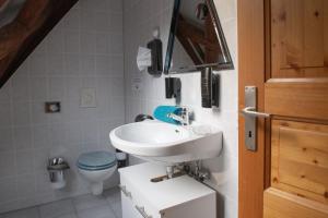 Koupelna v ubytování Loft auf altem Gutshof ab 2 Nächte + 23 fotografií