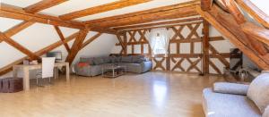 Posezení v ubytování Loft auf altem Gutshof ab 2 Nächte