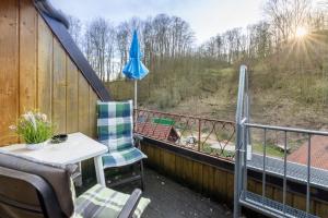 Balkón nebo terasa v ubytování Loft auf altem Gutshof ab 2 Nächte