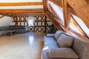 Posezení v ubytování Loft auf altem Gutshof ab 2 Nächte