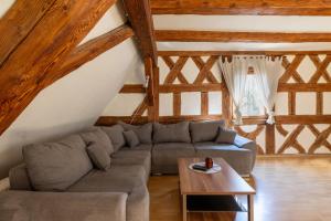 Posezení v ubytování Loft auf altem Gutshof ab 2 Nächte