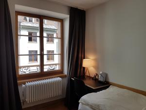 East West Hotel Basel客房内的一张或多张床位