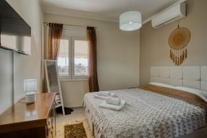 Postel nebo postele na pokoji v ubytování Sweet Home