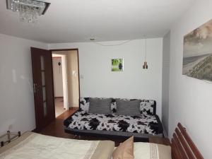 Posezení v ubytování Apartmán Ústie