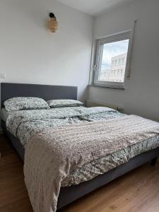 Postel nebo postele na pokoji v ubytování 1-Zimmer Apartment, Zentraler Lage