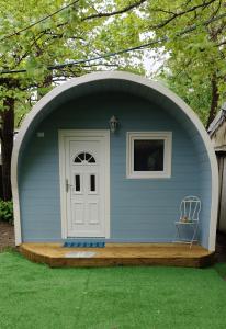 Zahrada ubytování Camping Luni