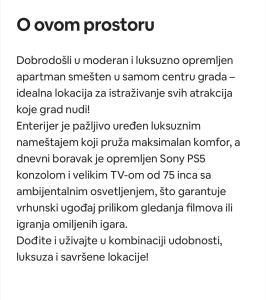 Fotografie z fotogalerie ubytování Apartman Golden Crown v destinaci Vranje